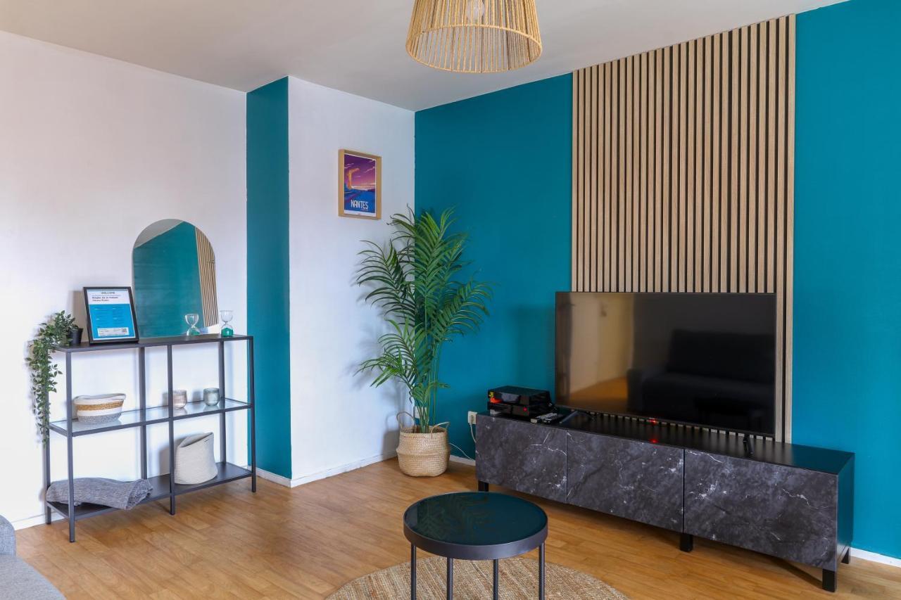 Ferienwohnung Cocon Urbain A 2 Pas De La Gare Nantes Exterior foto